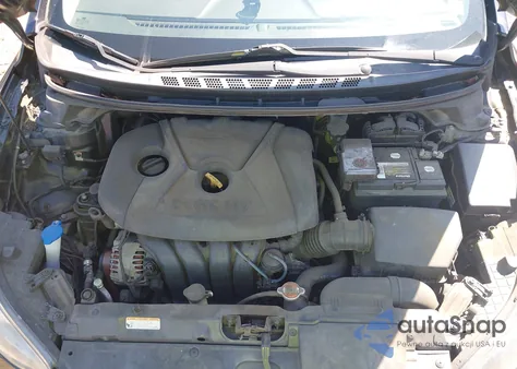 2012 Hyundai Elantra Gls from USA, damaged, VIN 5NPDH4AE2CH144958